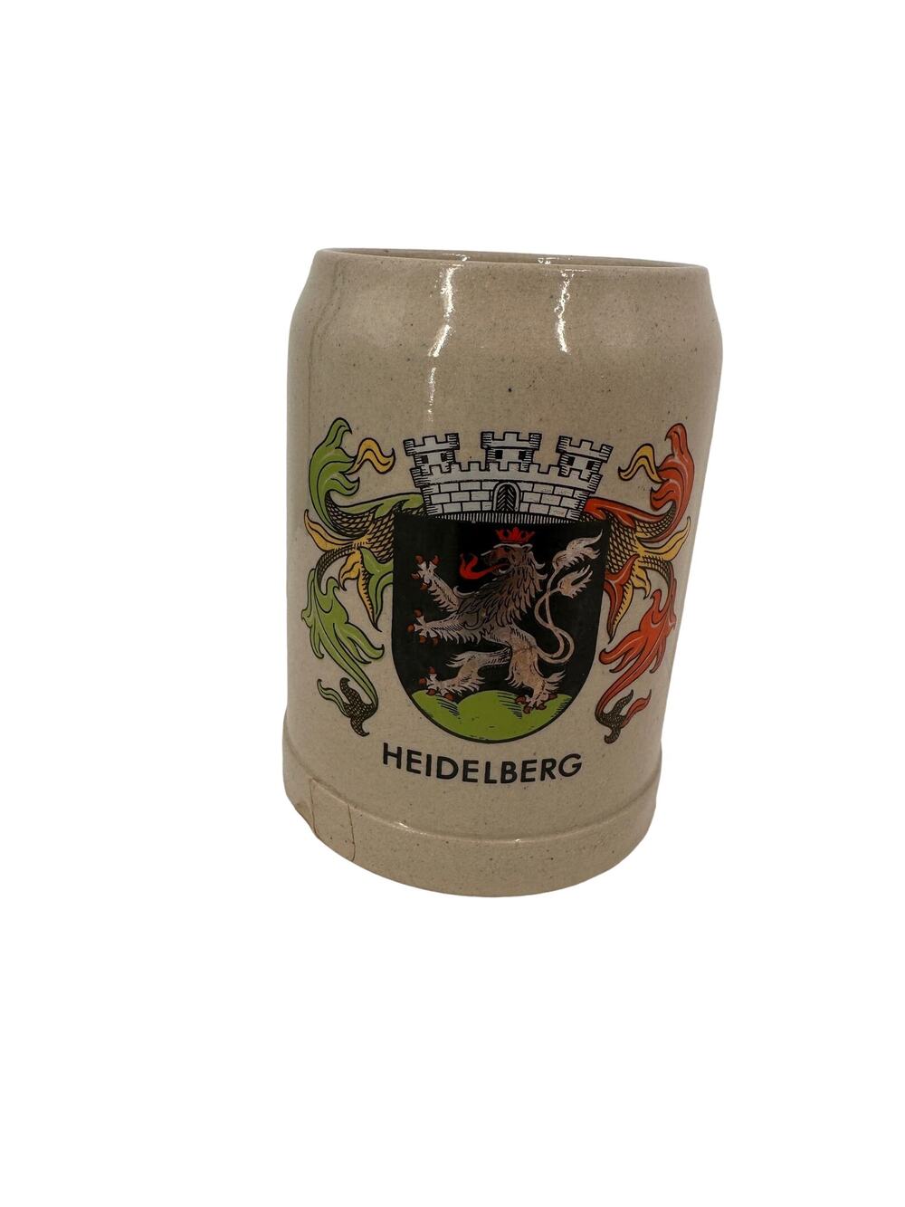 Heidelberg Vintage German Mug Stein Stoneware .5 L
